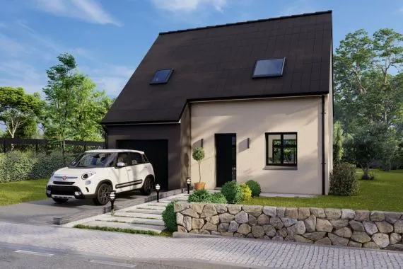 Projet de construction d'une maison 83.29 m² avec terrain à LA FLECHE (72)